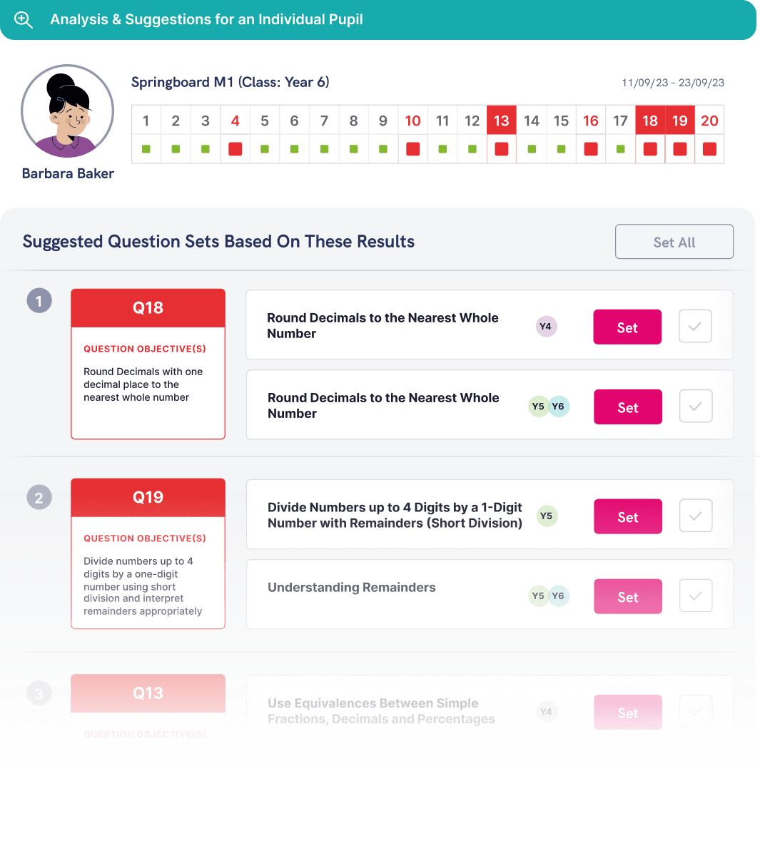 analyse and suggestion ui of LbQ