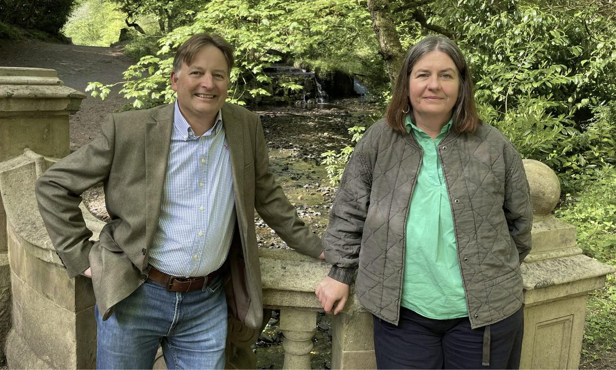 Midlands LbQ Wayfinder team, Jon and Gillian