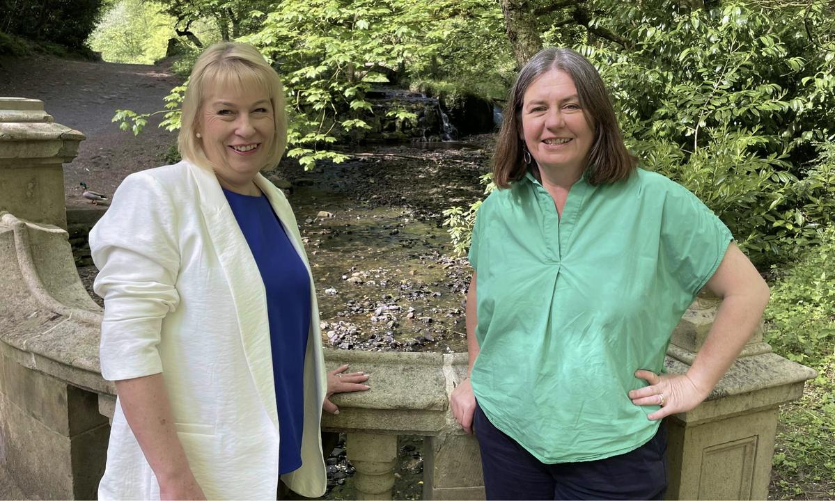 South West LbQ Wayfinder team, Sue and Gillian