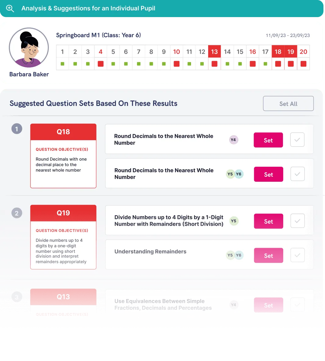 analyse and suggestion ui of LbQ